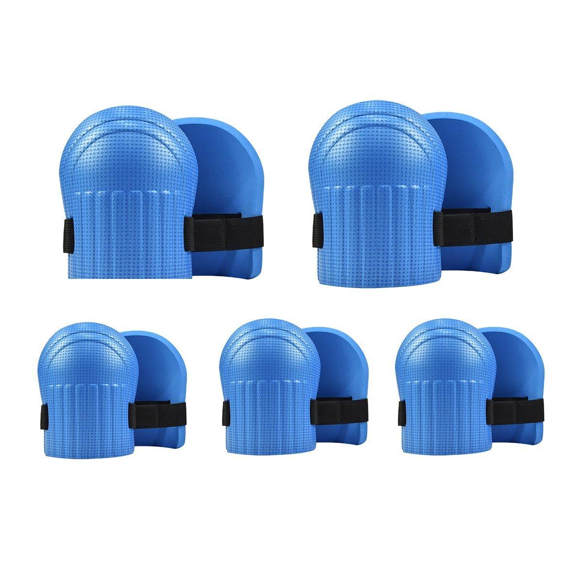 Professional Knee Pads for Construction Flooring Tiling Knee Protection Gear - Blue 6