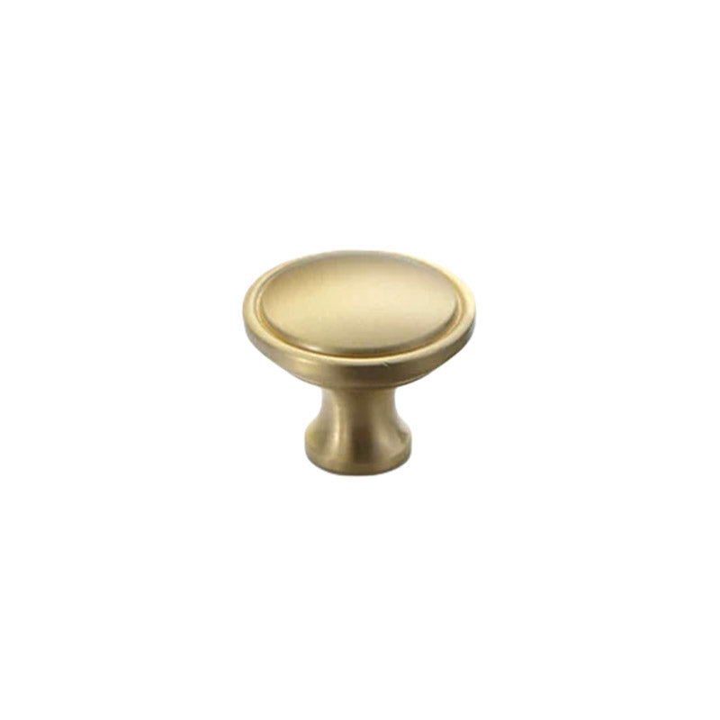 Nordic Gold Cabinet Handle Simple Light Luxury Drawer Door Pull Wardrobe Handle - Round-35mm 7