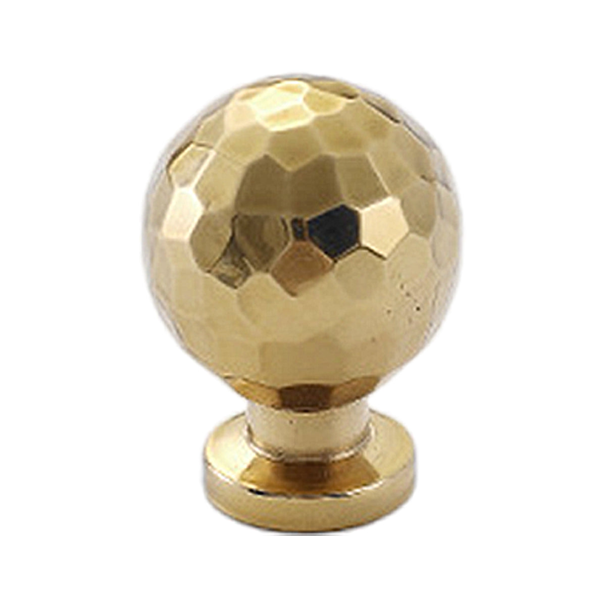 Gold Hammer Ball Handle Knob Closet Door Pull Drawer Handle Wardrobe Hardware - Round 7