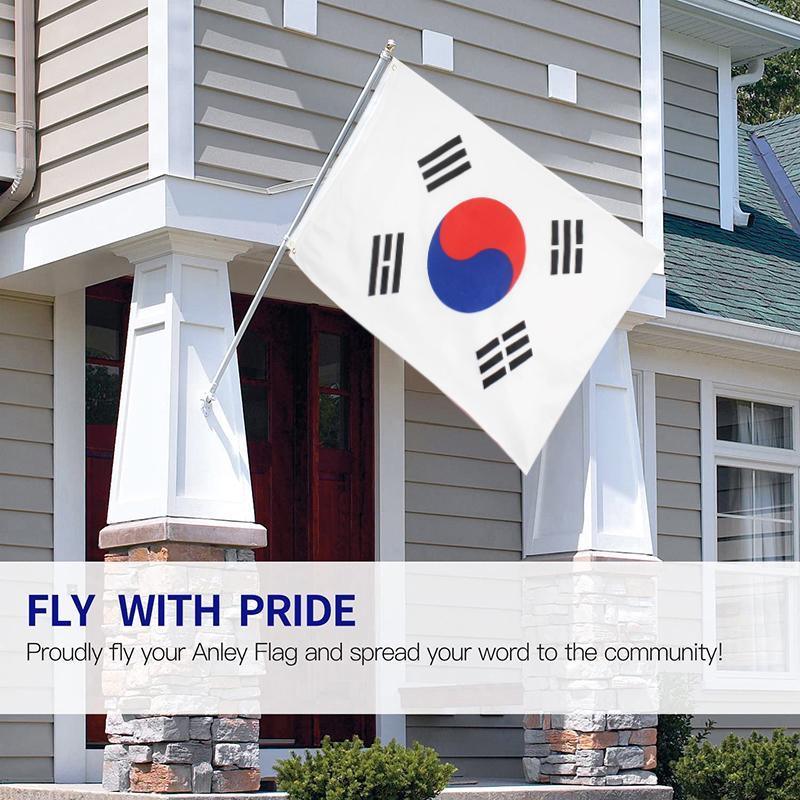 Large South Korea Flag Heavy Duty Outdoor Korean 90 X 150 CM - 3ft x 5ft 4