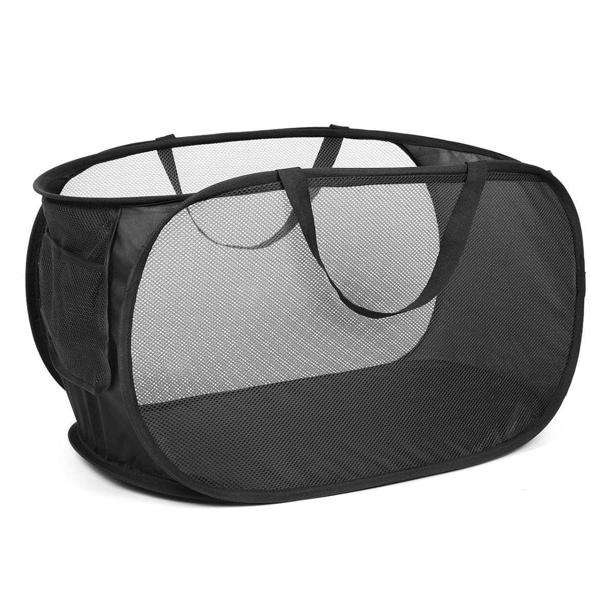 Large Folding Laundry Basket Collapsible Storage Organizer Dirty Clothes Hamper - Green 9