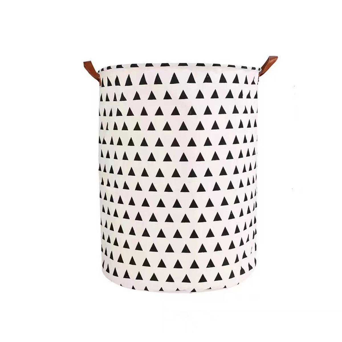 Foldable Laundry Basket Dirty Clothes Hamper Toy Storage Organizer Storage Bin - Black And White Chess 6