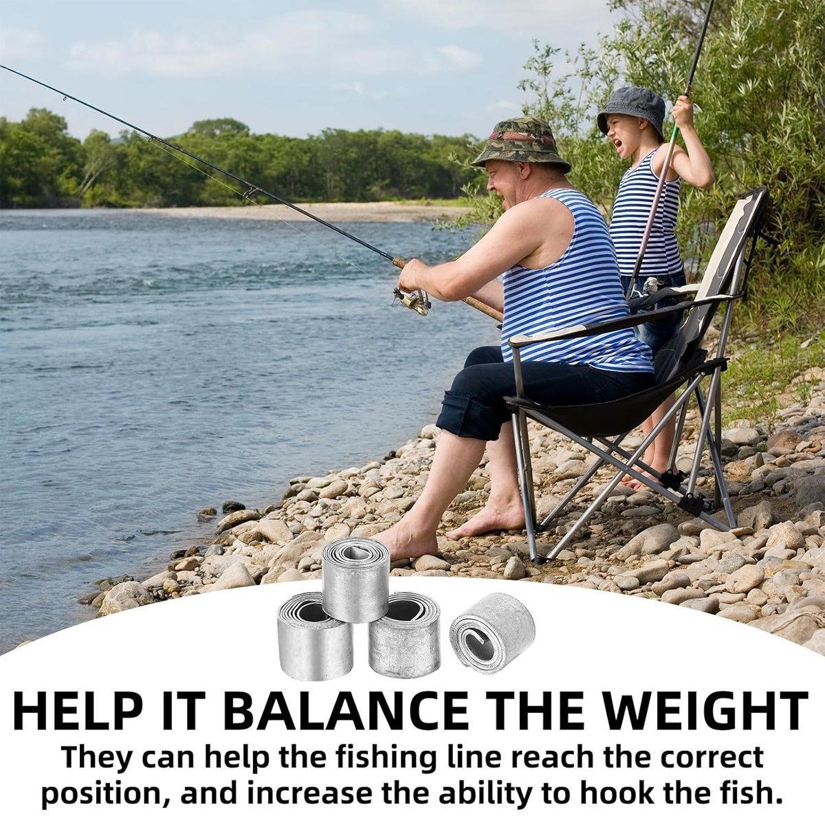 20X Drop Shot Weights Lead Sheet Strip Fishing Supplies Lead Sinker LeadSheeting 5