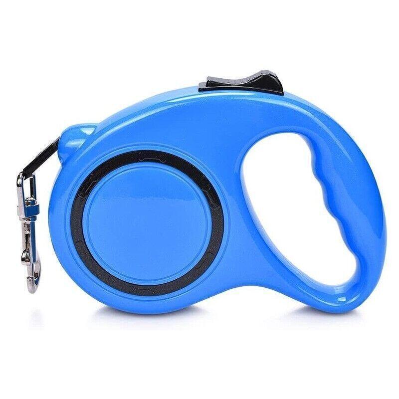 3M Retractable Dog Lead Leash Long Stong Extendable Lockable Rope Heavy Duty - Blue 6