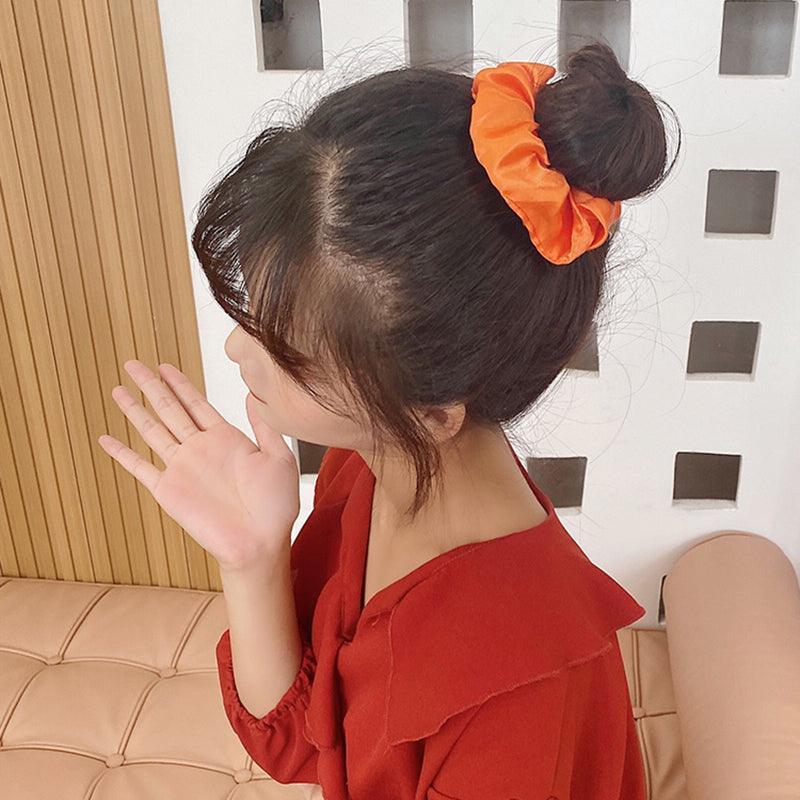 Led Shinny Hair Ties Elastic Scrunchies Women Teen Party Accessories - Orange 4