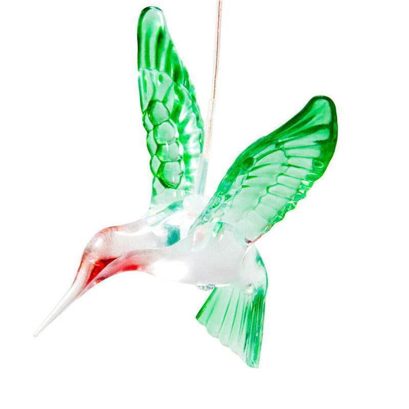 Wind Chimes Solar Powered Led Lights Changing Hanging Garden Yard Outdoor Decor - Dragonfly 5