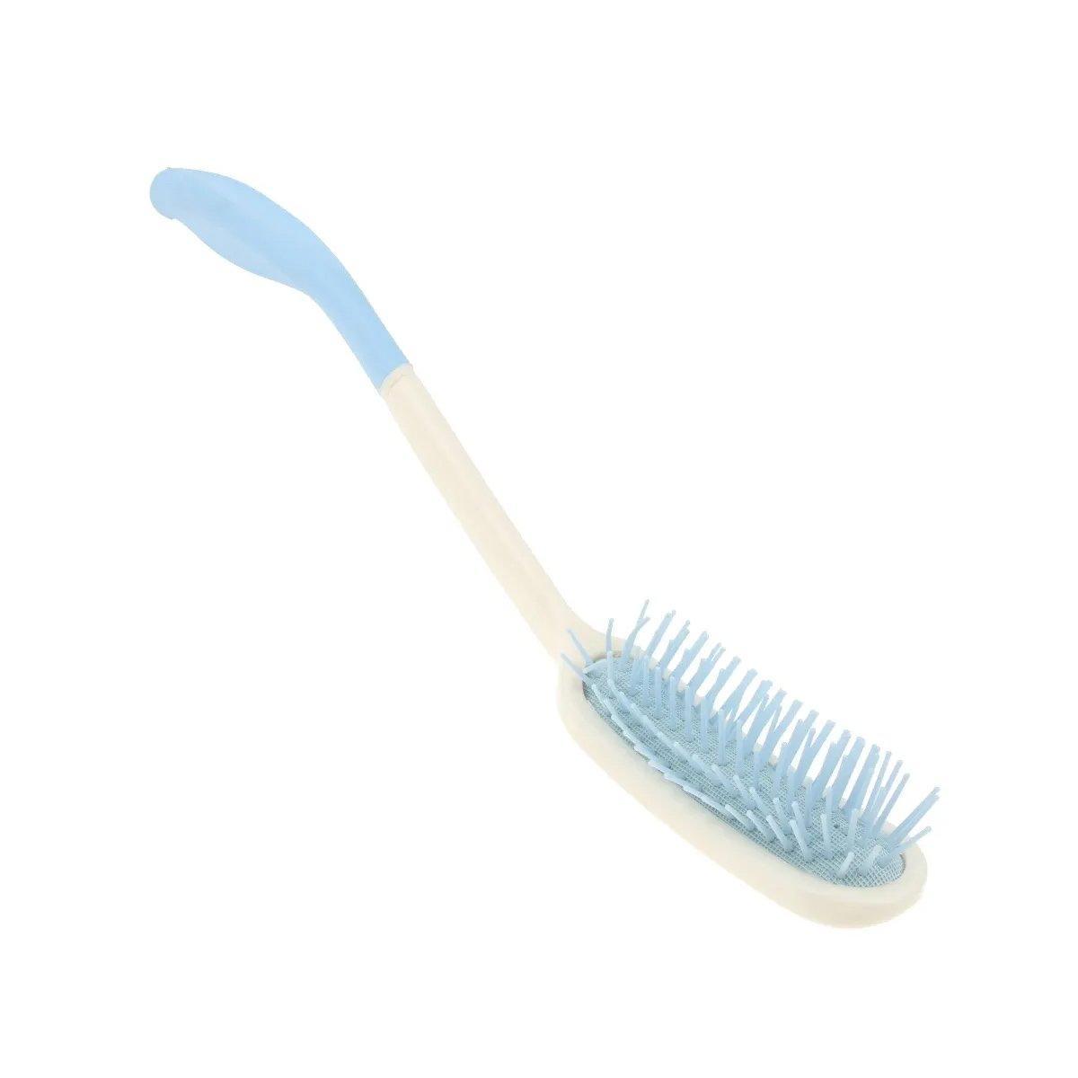 Extra Long Handle Comb Teeth and Brush for Elderly Easy Grip Hair Care Tool