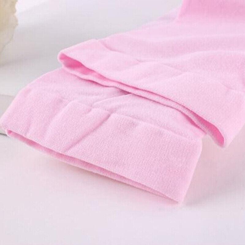 Womens Girls Long Socks Over Knee Thigh High Stockings Hosiery Tights Pantyhose - White 3