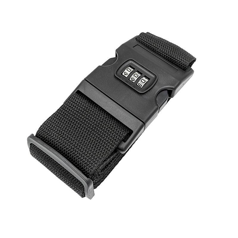 Luggage Strap Code Password Travel Suitcase Secure Lock Safe Nylon Packing Belt - Blue 6