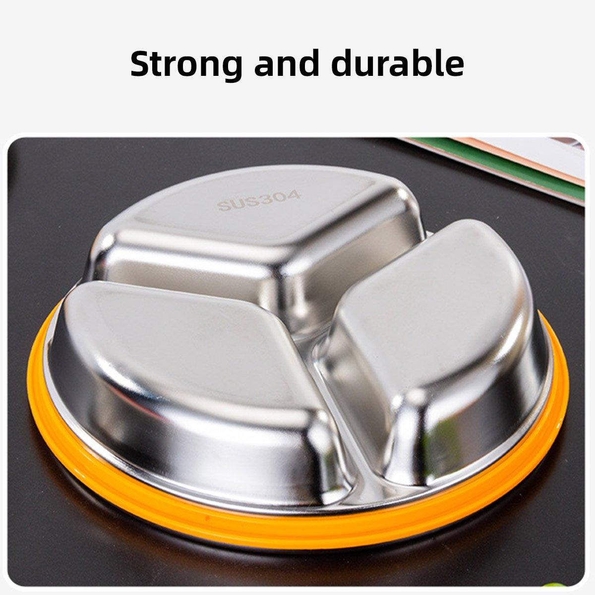 Multi Compartment Lunch Box with Lid Five Compartments Food Storage Fruit Plate 4