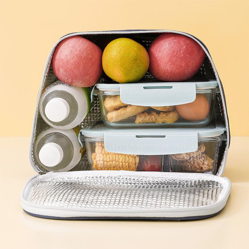 Cute Cartoon Lunch Bag Reusable Insulated School Lunch Box Cooler Tote Boy Girl - Pink 5