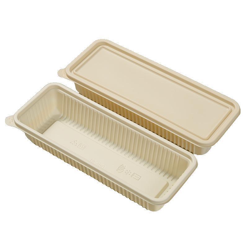 Biodegradable Corn Starch Meal Prep Containers Lids Durable Multi Compartment - A3 3