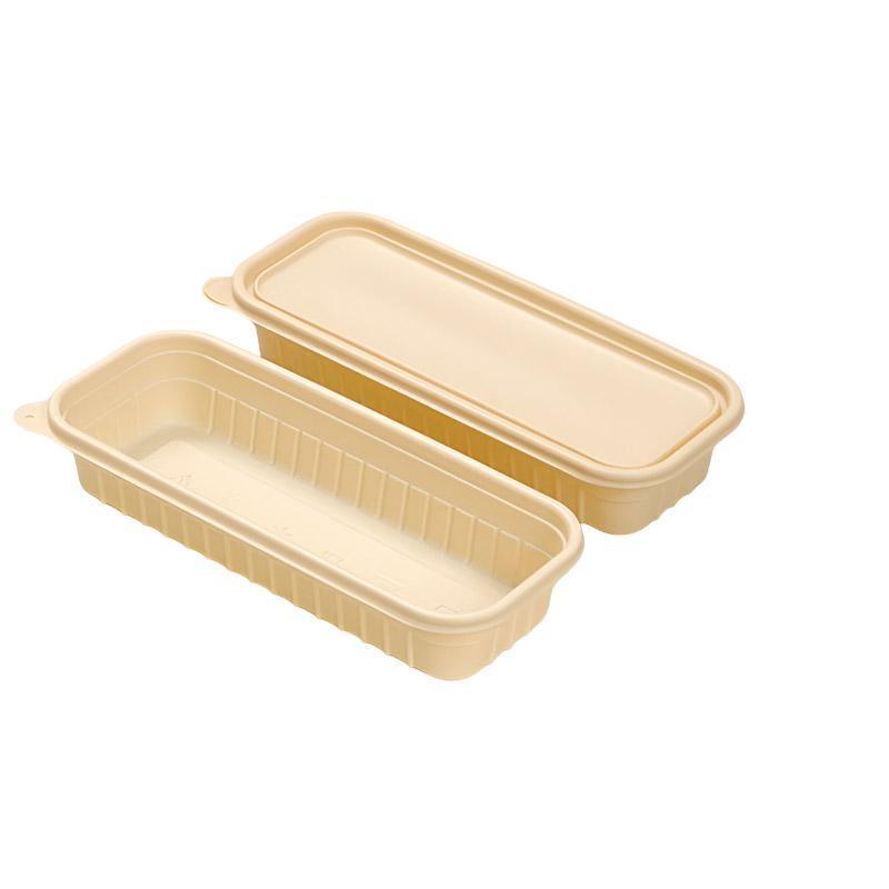 Biodegradable Corn Starch Meal Prep Containers Lids Durable Multi Compartment - A3 6
