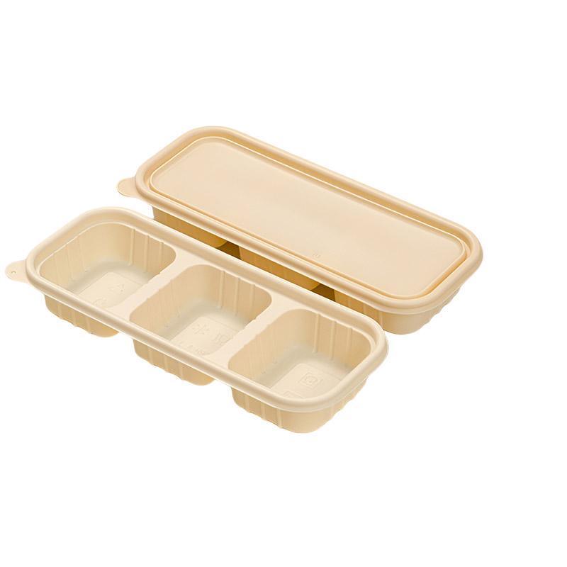 Biodegradable Corn Starch Meal Prep Containers Lids Durable Multi Compartment - A3 12