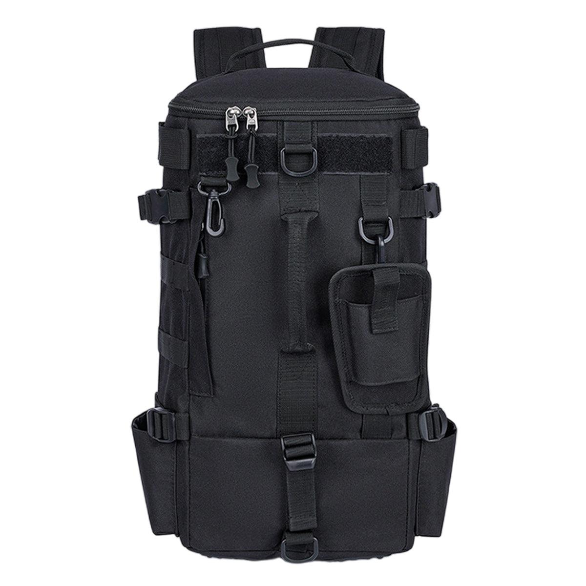 Waterproof Fishing Tackle Bag Large Capacity Multi Functional Shoulder Storage - Black 6