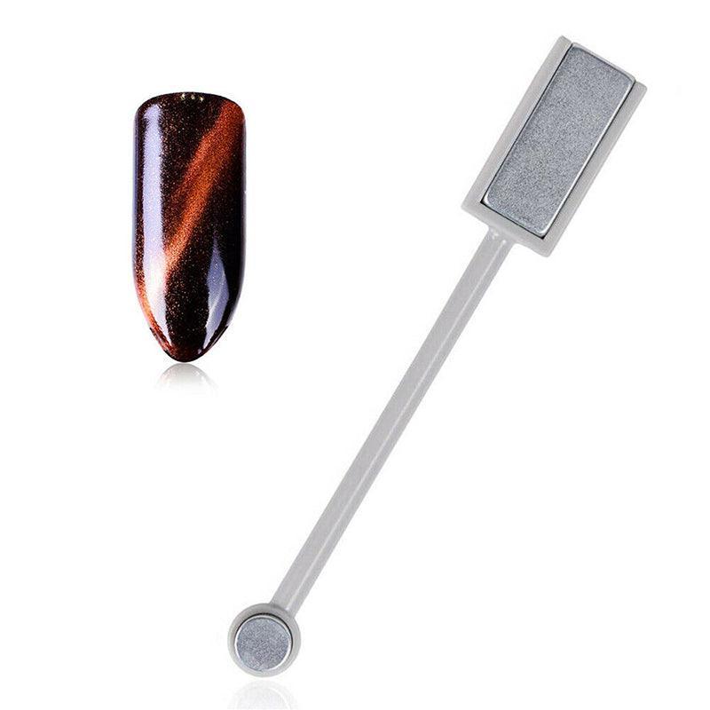 Nail Art Cat Eye Effect Stick for UV Gel Polish Design Tool for Manicure Styling Use - 1PC Strong Magnet 4