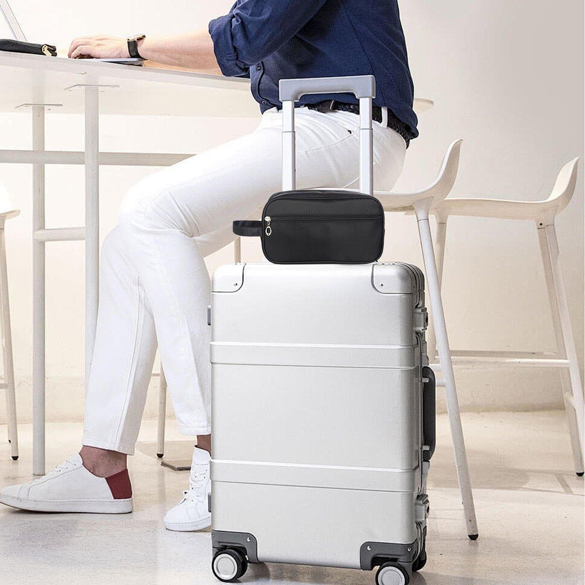 Large Capacity Portable Travel Cosmetic Bag for Men Outdoor Storage 3 Colours - Dark Blue 5