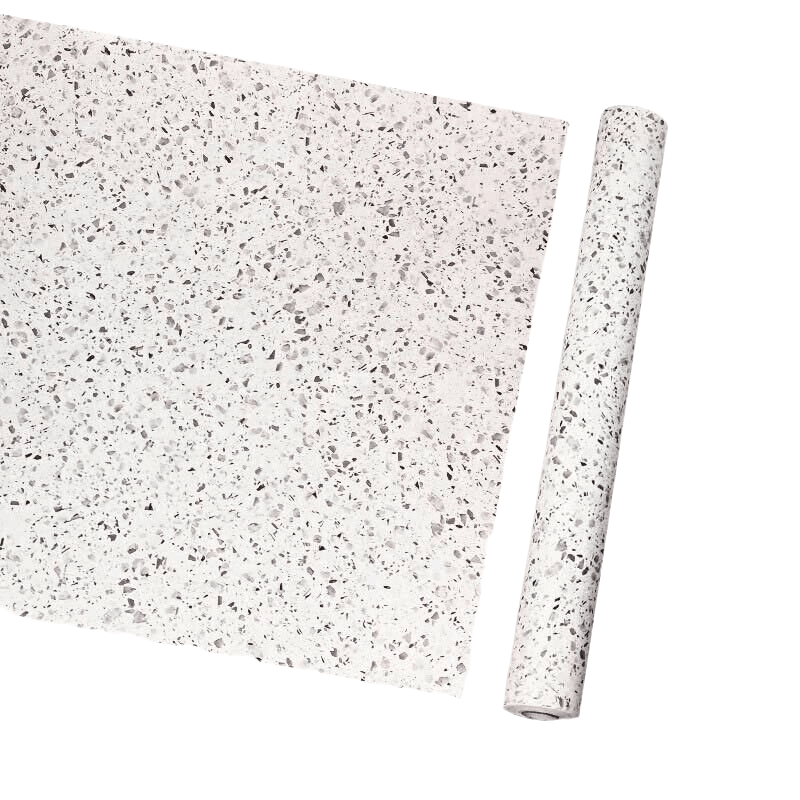 10M Marble Self-Adhesive PVC Wall Sticker Wallpaper Decor - White Marble-B 8