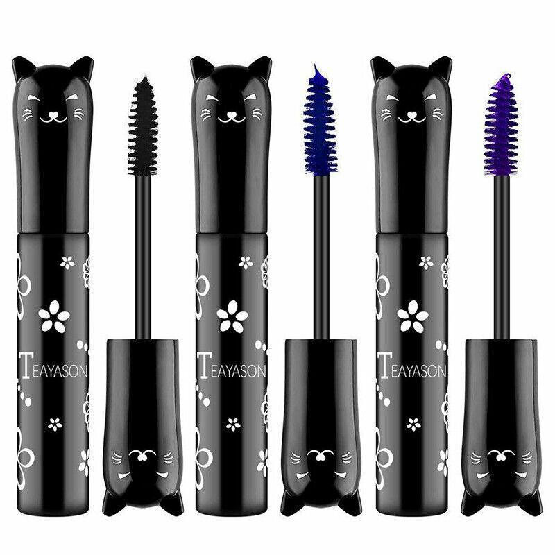 4D Silk Long Lasting Mascara Waterproofing Eye Catching Colours New Au Stock - Black 4