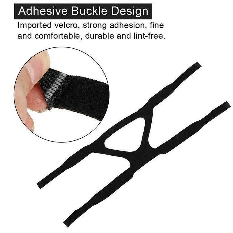 1Pc Au Headgear Headband Ventilator Mask Band Strap For Respironics Resmed Cpap 4
