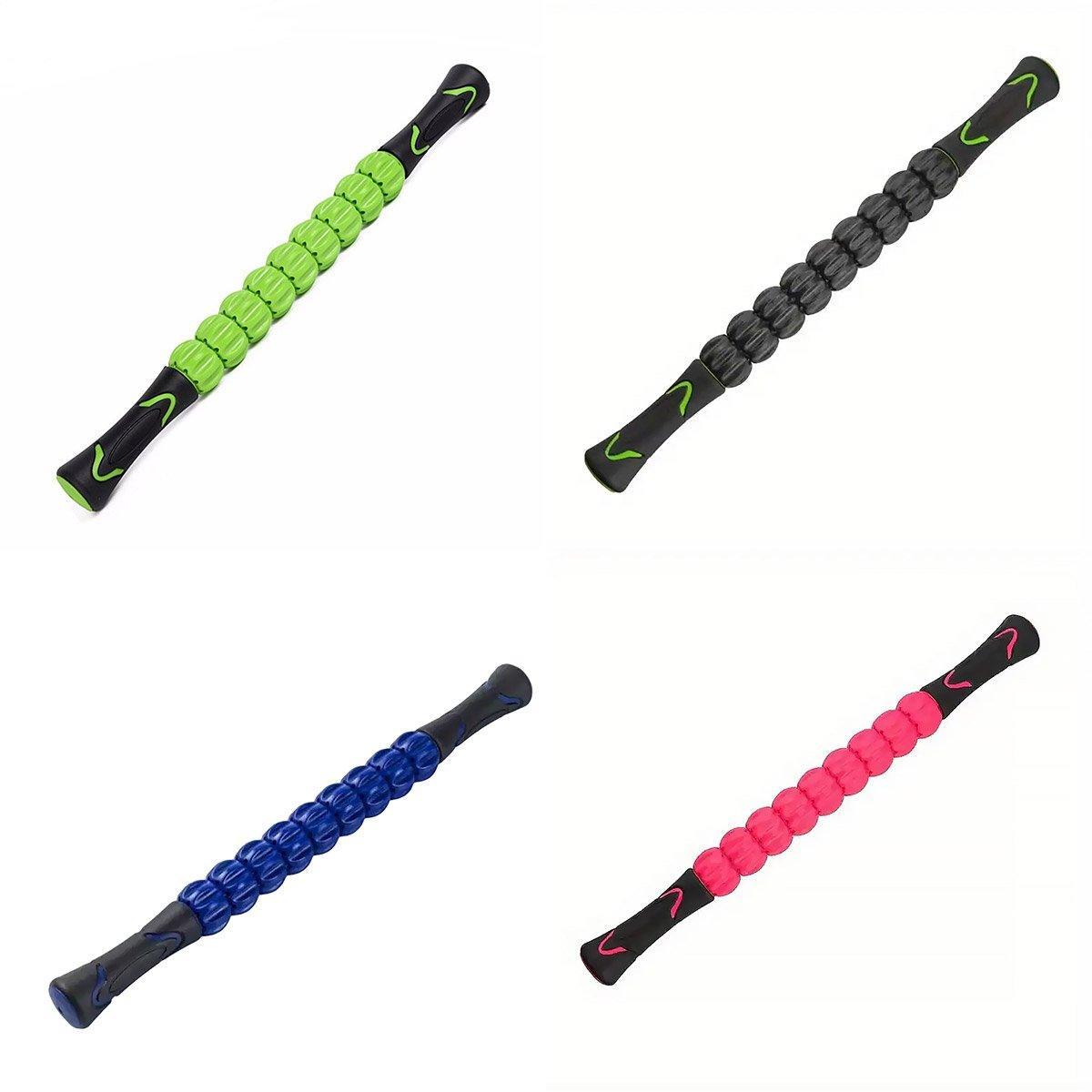 Muscle Massage Sticks Fitness Sport Fascia Rods High Strength Relaxation Roller - Blue