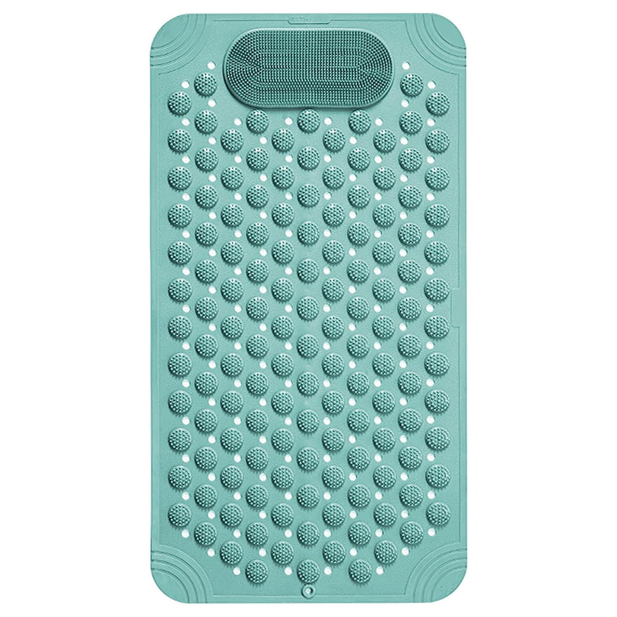 Non Slip Floor Pad Bathroom Tub Mat Bath Shower Mat with Round Massage Point - Pink 7