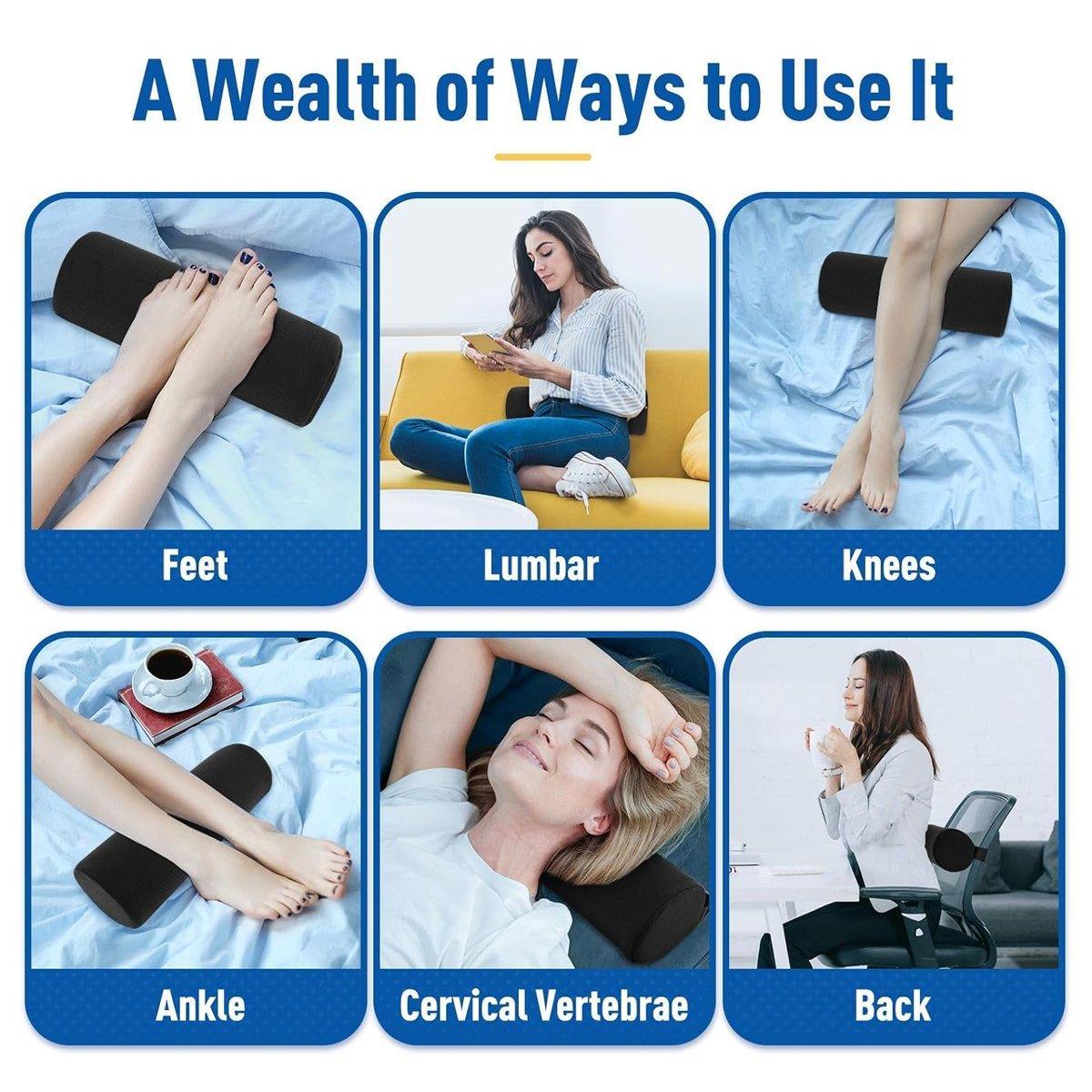 Adjustable Multi-functional Lumbar Support Pillow Small Cylindrical Back Cushion 5