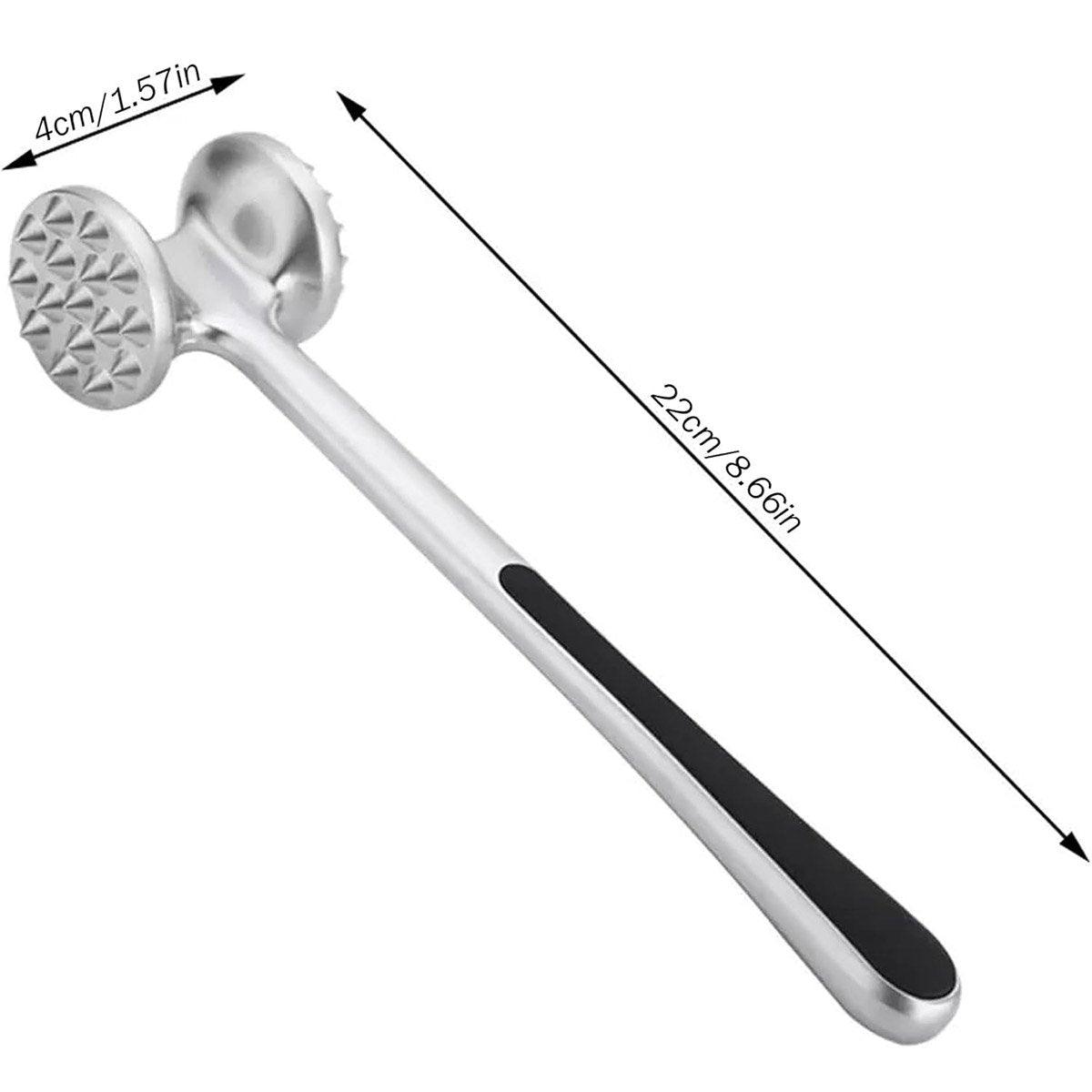 Meat Hammer Kitchen Tenderizing Beating Tool Double Sided Loose Meat Hammer 3