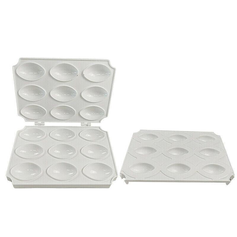 Meatball Maker Manual Meatloaf Mold Kibbeh Maker Press Minced Processor Tool Au - 9 Holes Clear 7