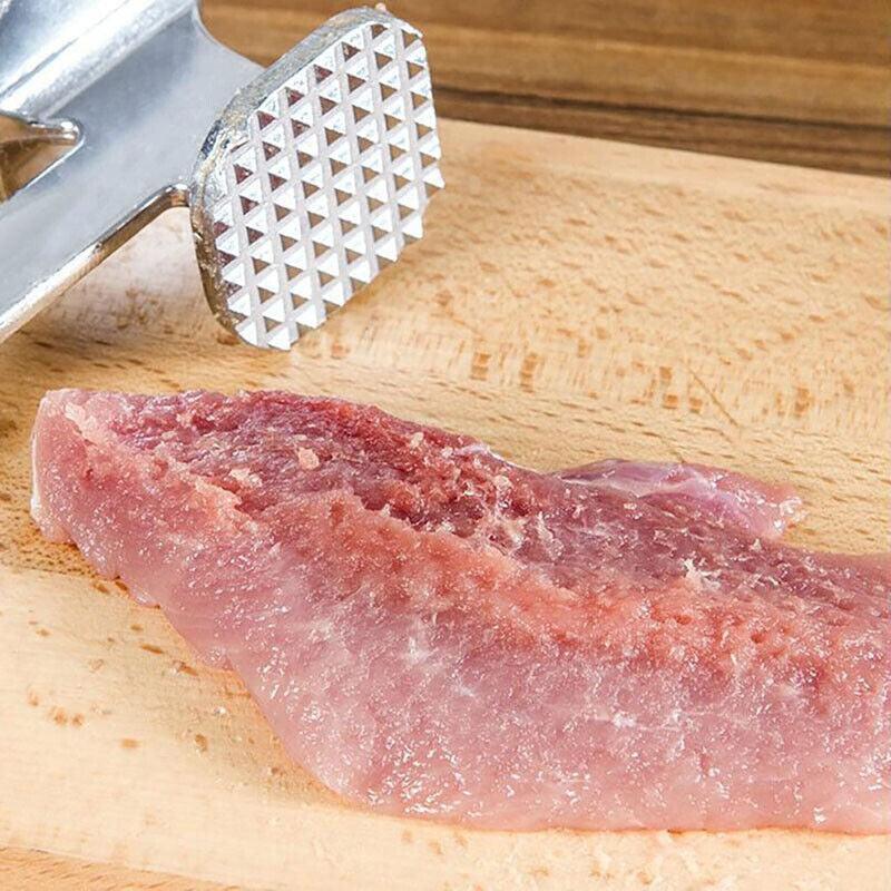 Aluminium Meat Tenderizer Hammer Tool for Steak Chicken Beef 19x4.5cm 4