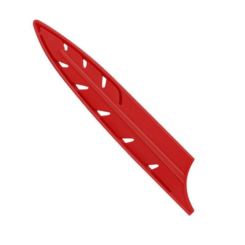Plastic Knife Sheath Edge Guard Cover Scabbard Slicing Blade Red Protector Chef - Meat Scabbard-8in