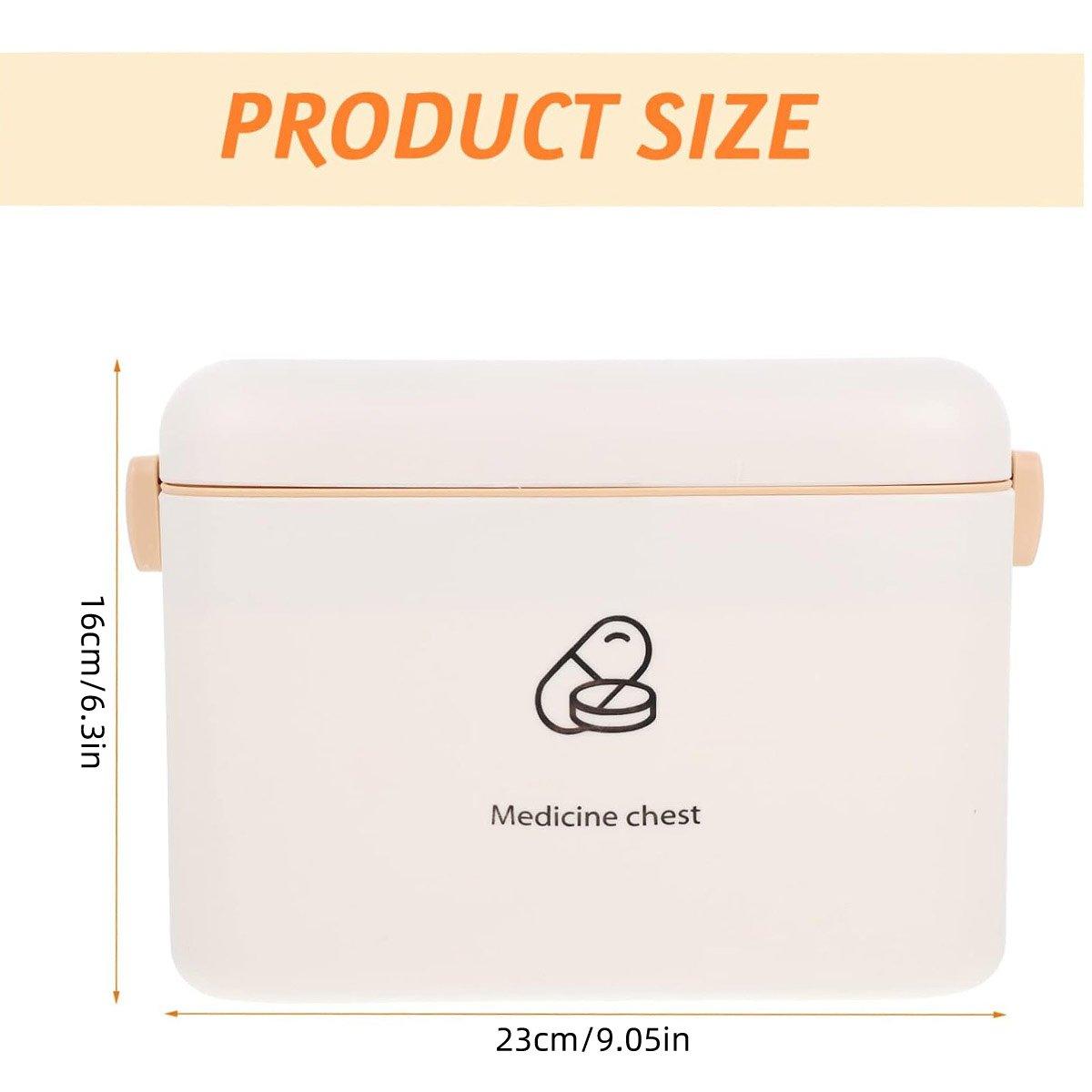 Medicine Cabinet Household Organizer Storage Emergency First Aid Kit Organizer 3