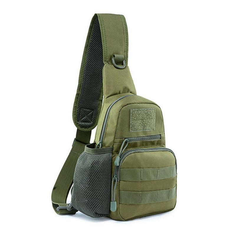 Man Shoulder Backpack Chest Bag Small Sling Cross Body Satchel Bag Outdoor - Camouflage 9