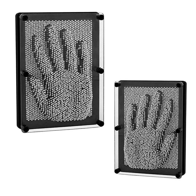 3D Metal Pin Art Board Desk Toys Frame - M