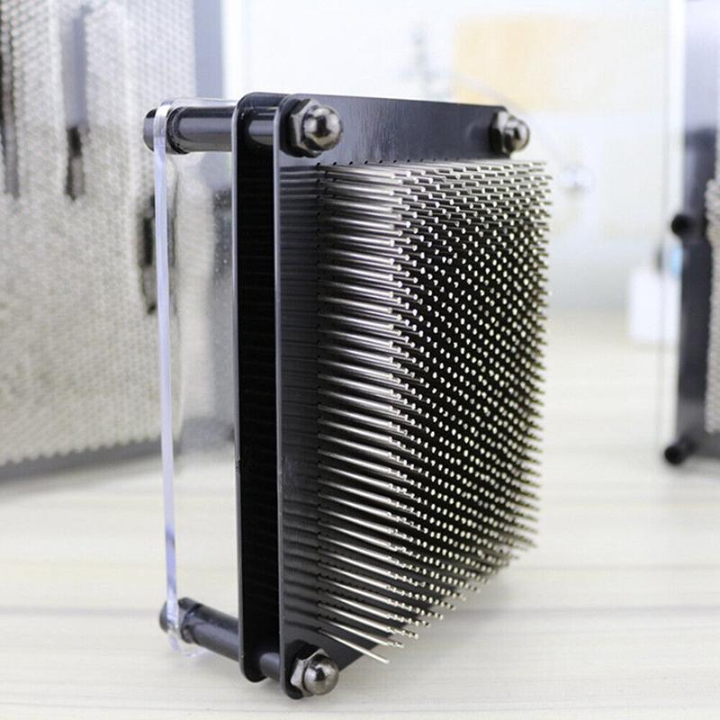 3D Metal Pin Art Board Desk Toys Frame - M 4