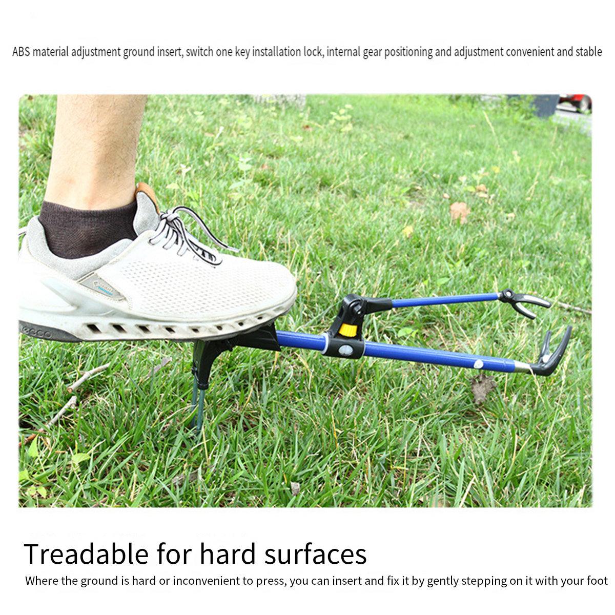 Bracket Fishing Rod Holder Multi Functional Rod Stand for Fishing and Outdoors - Black-240cm 4