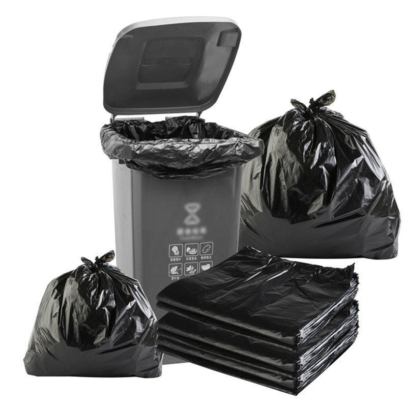 100Pcs Heavy-Duty Black Bin Bags - Durable Waste Refuse Sacks - 120*130cm-100PCS 4