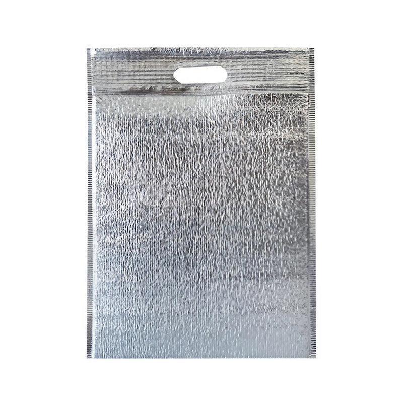 100Pcs Aluminum Foil Insulated Food Storage Bags for Thermal Cooling - 20*30CM-100PCS 8