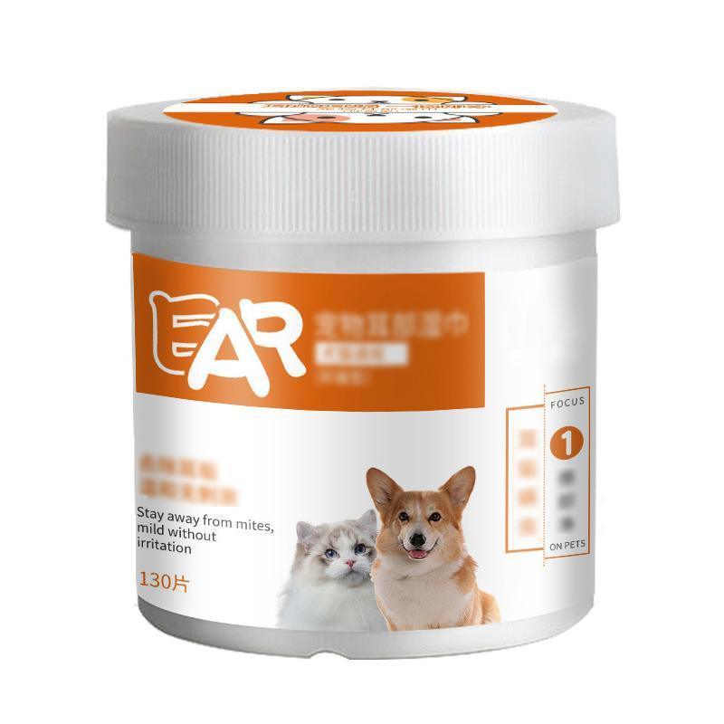 130pcs Wipes Wet Pet Eye/Ear Dog Cat Tear Stain Remover Cleaning Paper Wipes - Eye Wipes 7