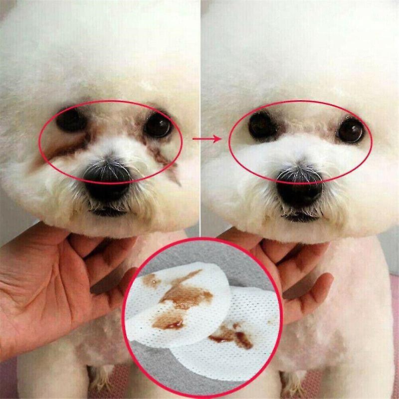 130pcs Wipes Wet Pet Eye/Ear Dog Cat Tear Stain Remover Cleaning Paper Wipes - Ear Wipes 3