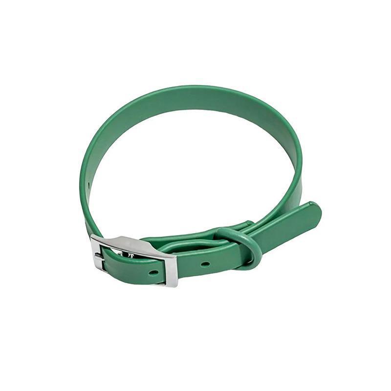 PVC Dog Collar Working Dog Kennels Waterproof Soft Adjustable for Pets M Size - Apricot 7