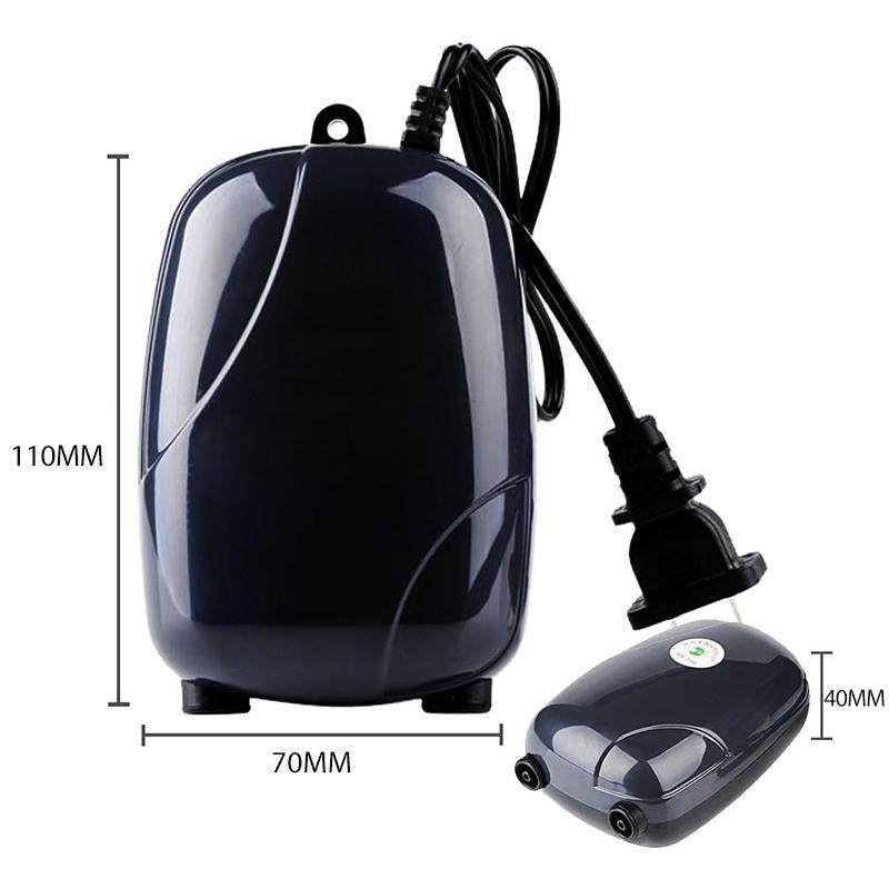 Quiet Fish Tank Oxygen Air Pump Aquarium Aerator Adjustable Airflow Fish Supply 3
