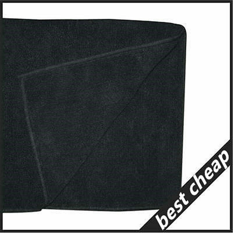Black Cotton Towel 35x75cm Soft Thick Absorbent Bath Gym Travel Use 3