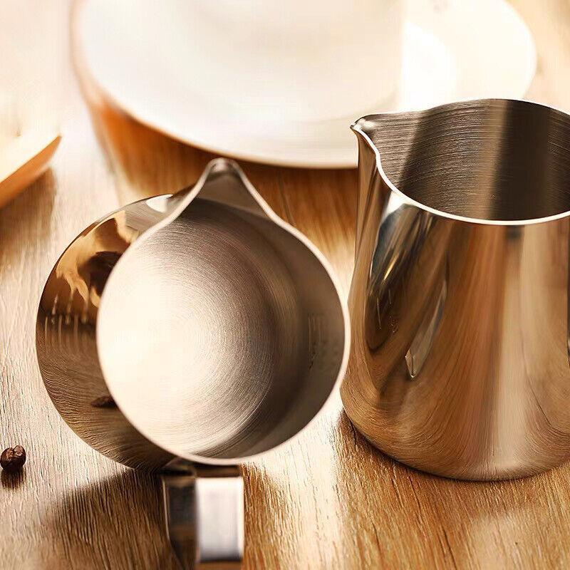 150-1000Ml Stainless Steel Milk Coffee Jug Latte Espresso Frothing Scale Pitcher - 350ML 4