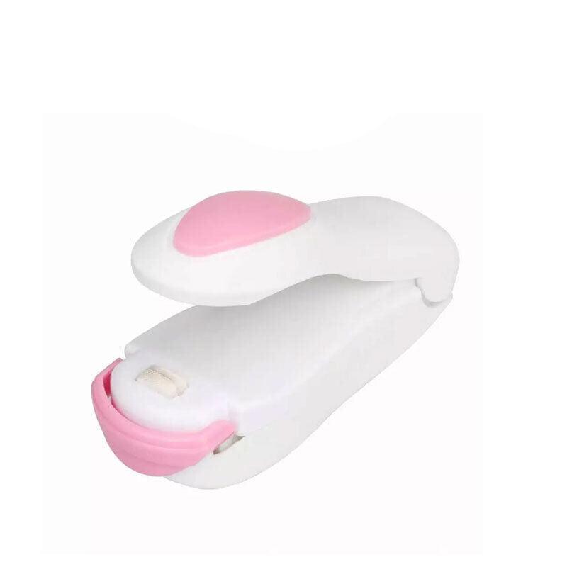 Handheld Mini Heat Sealer Poly Bag Sealing Machine Food Portable Plastic Small - Purple 7