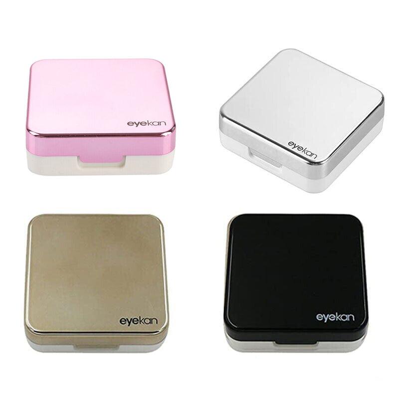 Contact Lens Tweezers Stick Inserted Remover Tool Kit Tip Storage Case Box Sets - Black