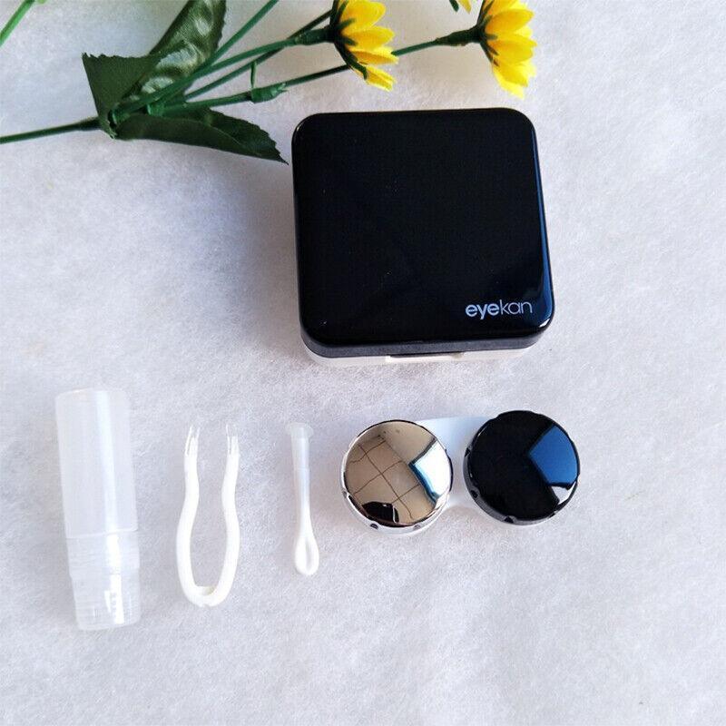 Contact Lens Tweezers Stick Inserted Remover Tool Kit Tip Storage Case Box Sets - Rose Gold 3