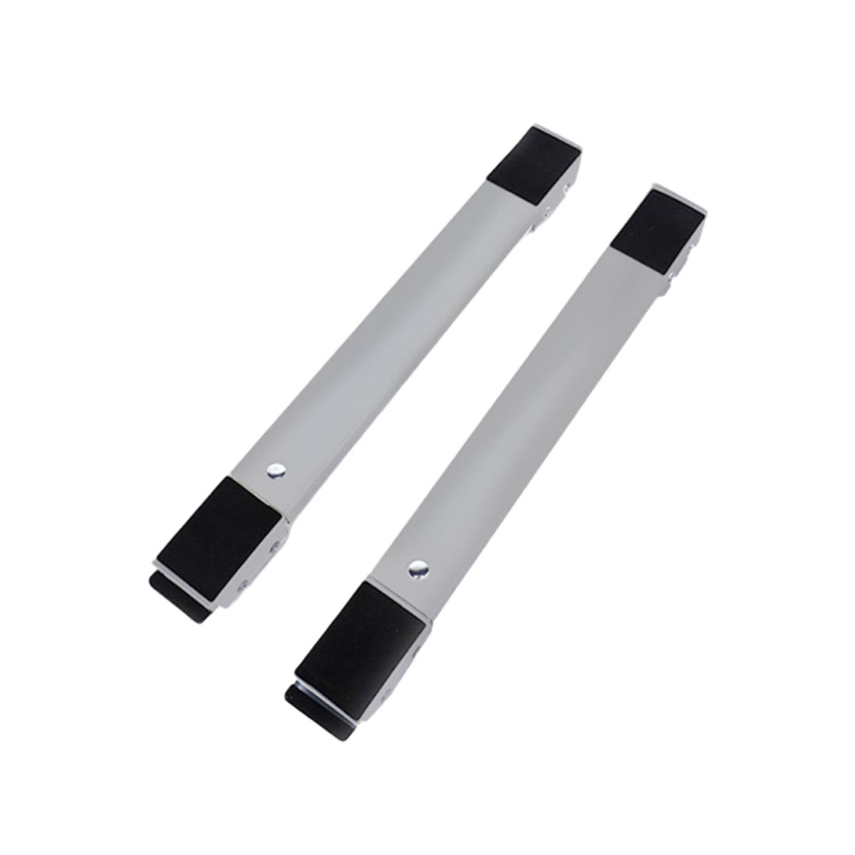 2pcs Adjustable Refrigerator Washing Machine Base Stand Movable Support Shelf - Grooved 6