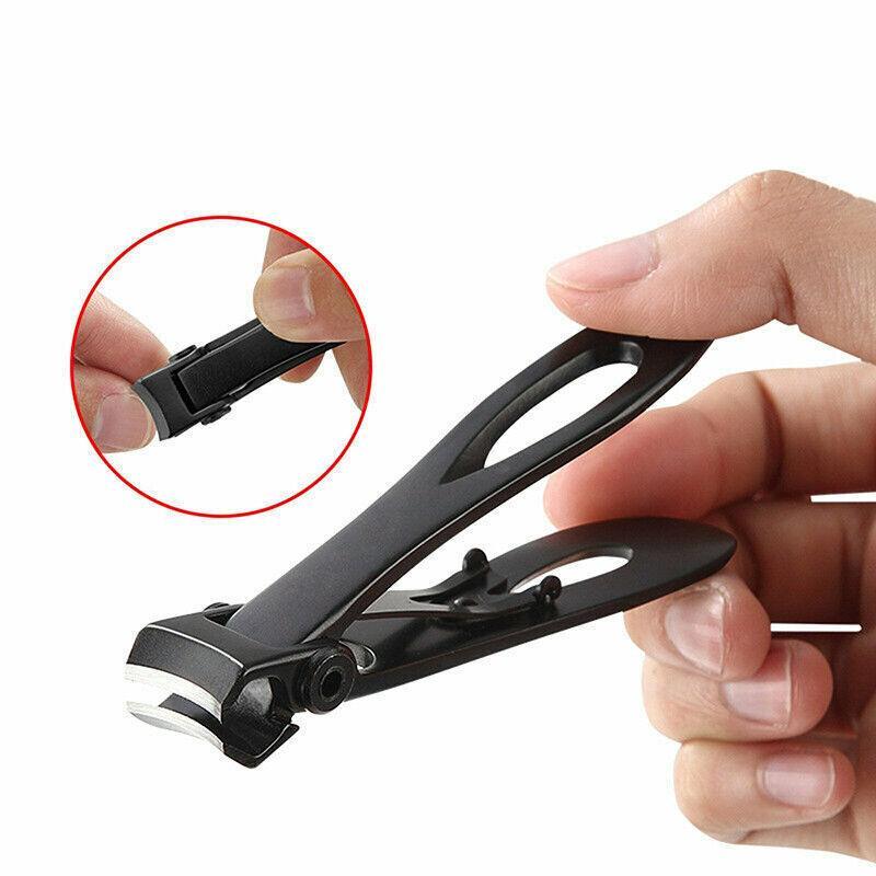 Heavy Duty Wide Mouth Nail Clippers for Thick Toenails Stainless Steel Cutter Tool 3