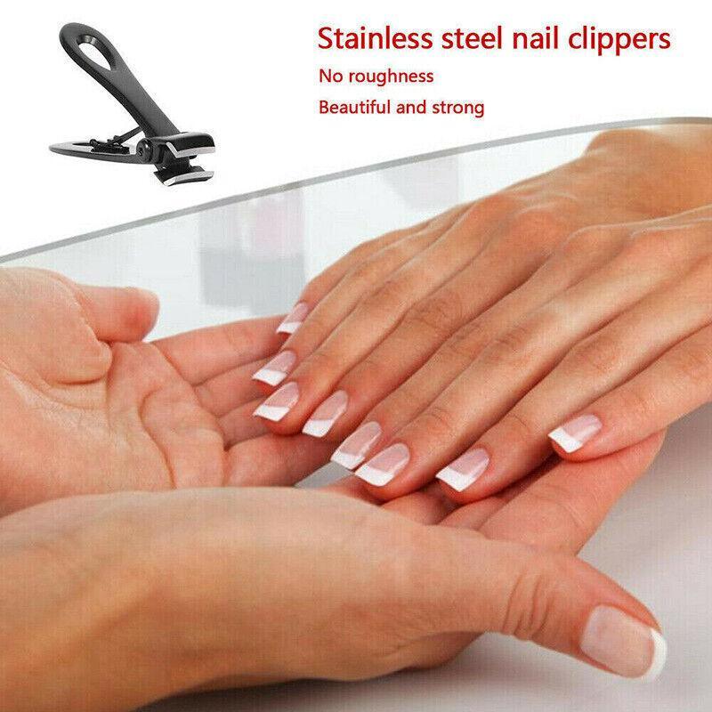Heavy Duty Wide Mouth Nail Clippers for Thick Toenails Stainless Steel Cutter Tool 4